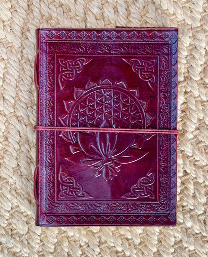 Leather Journal Notebook Sketchbook - JayKayBoutiqueOnline
