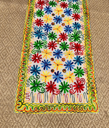 Table Runner Elephant Floral - JayKayBoutiqueOnline