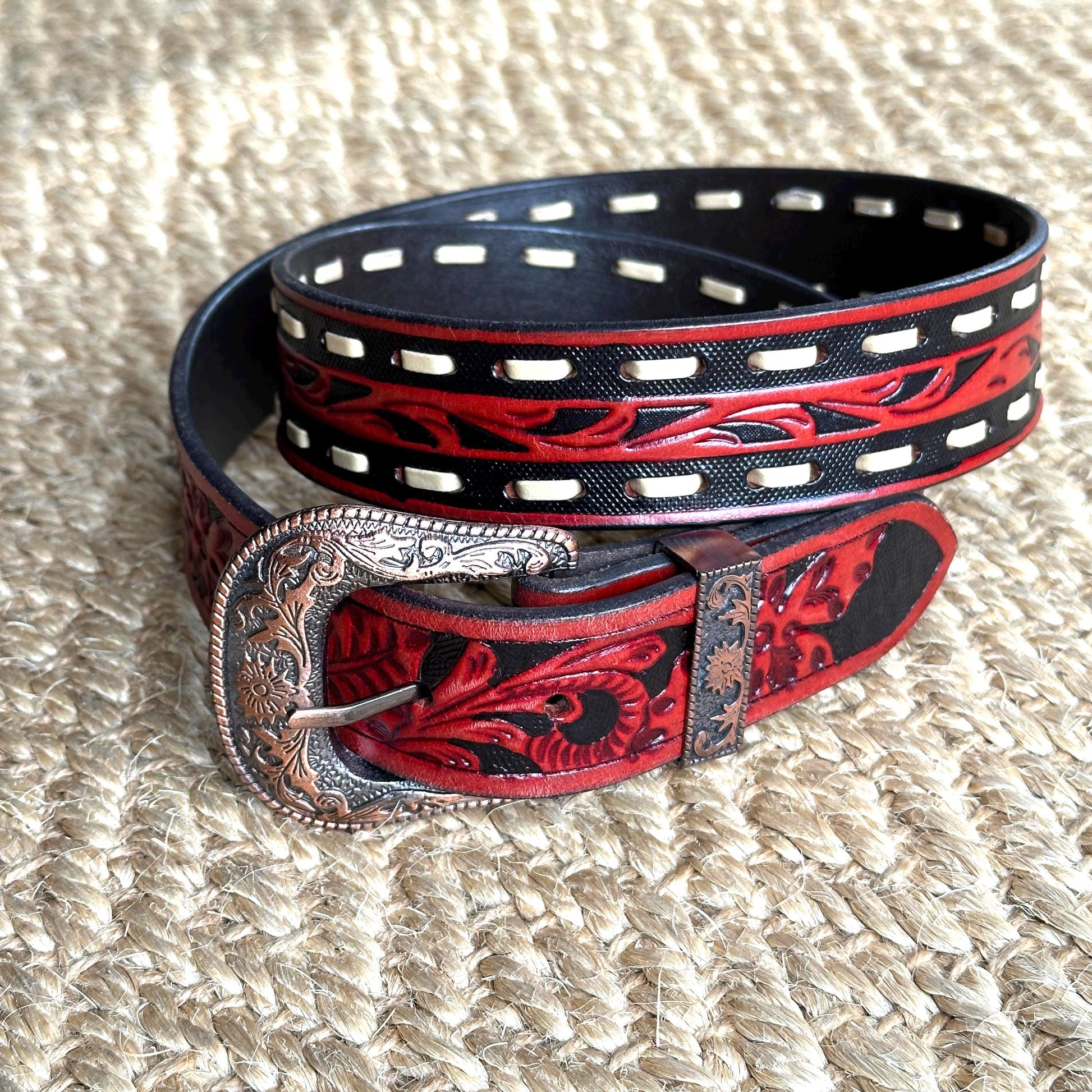 Western Leather Belt Designs - JayKayBoutiqueOnline
