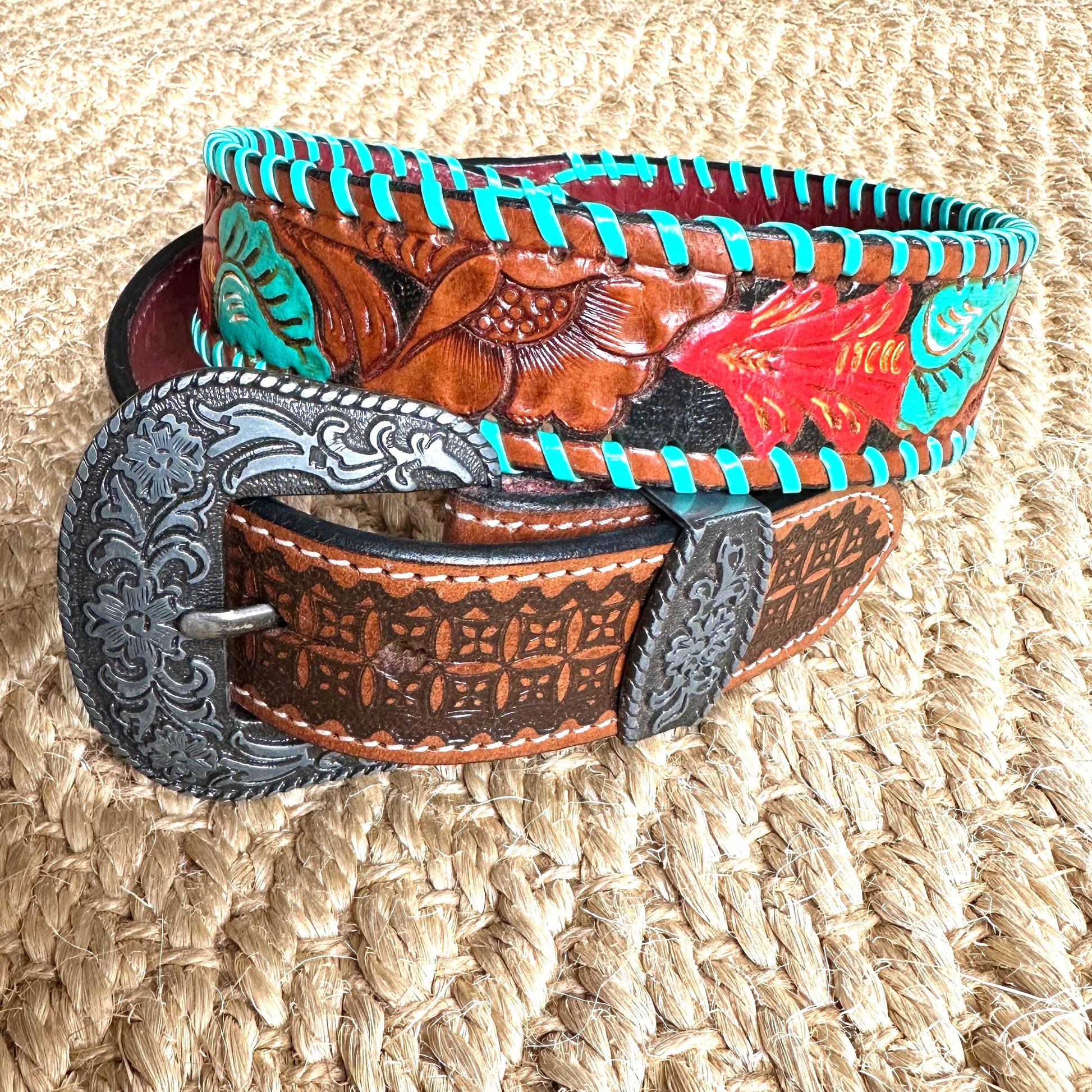 Western Leather Belt Designs - JayKayBoutiqueOnline