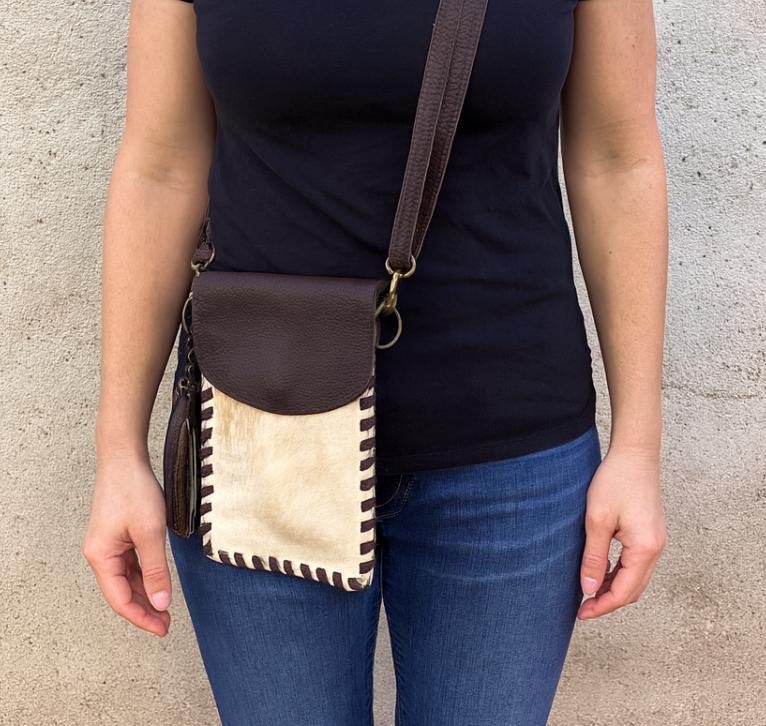 Leather and Hide Festival Hippie Boho Western Bag - JayKayBoutiqueOnline