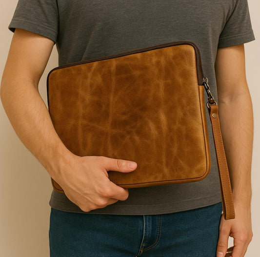 Premium Leather Laptop Case for 13-15" Laptops - JayKayBoutiqueOnline