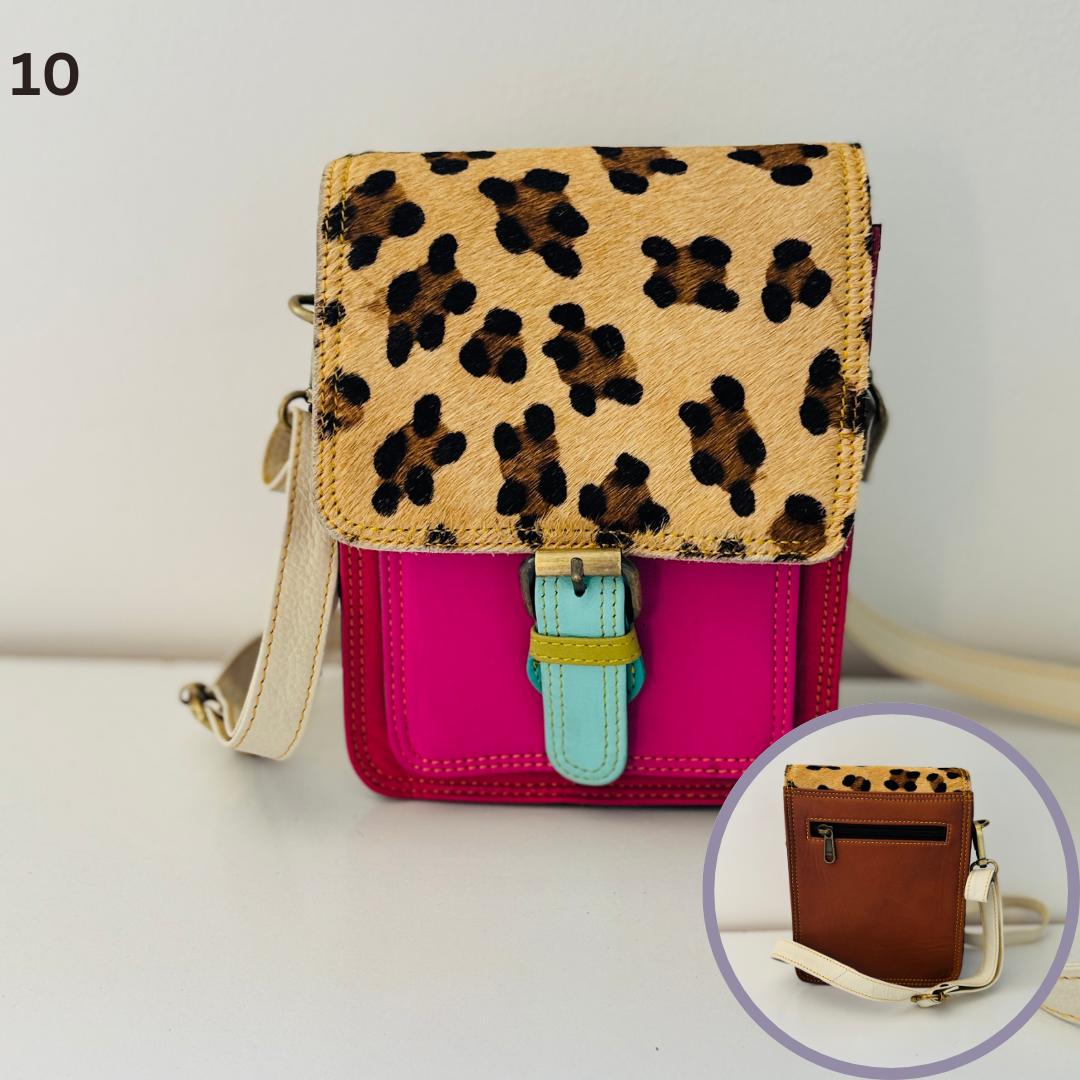 Recycled Leather Crossbody Bag - JayKayBoutiqueOnline