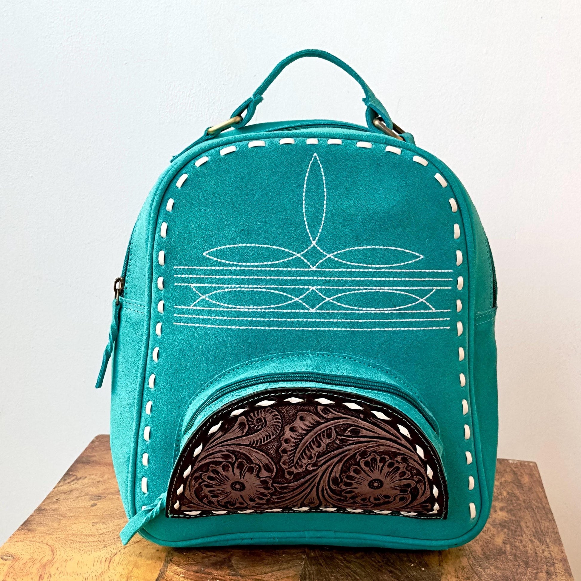 Convertible Suede Backpack - JayKayBoutiqueOnline