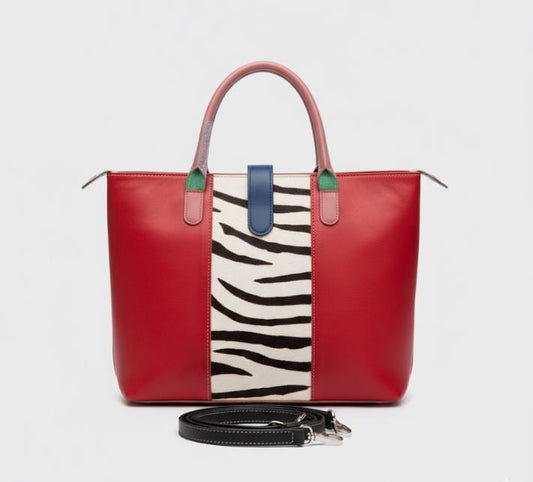 Recycled Leather Laptop Tote Bag - JayKayBoutiqueOnline