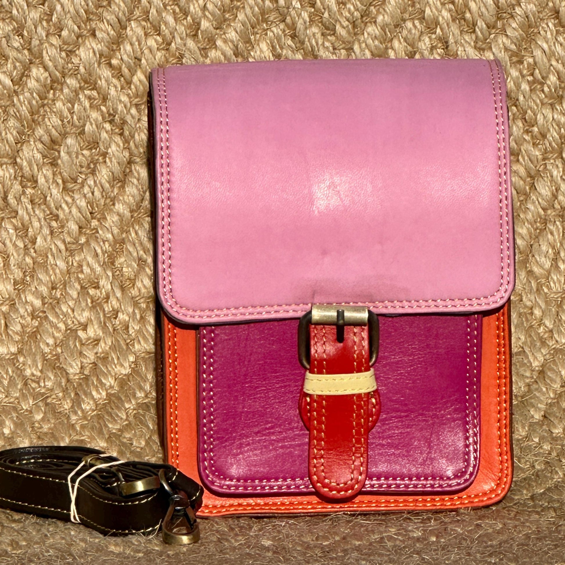 Leather Cross Body Bag - JayKayBoutiqueOnline