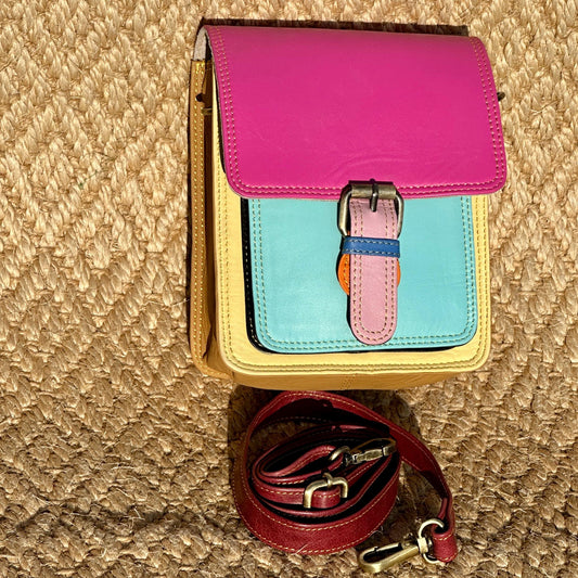 Leather Cross Body Bag - JayKayBoutiqueOnline