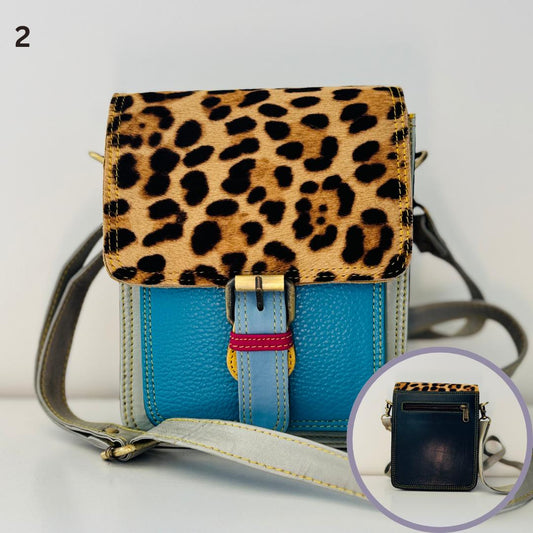 Recycled Leather Crossbody Bag - JayKayBoutiqueOnline