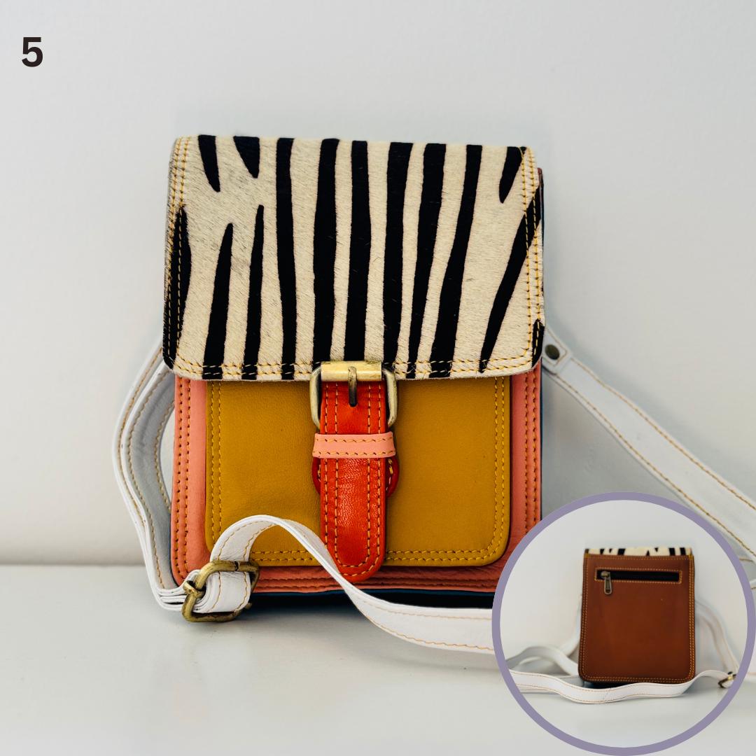 Recycled Leather Crossbody Bag - JayKayBoutiqueOnline