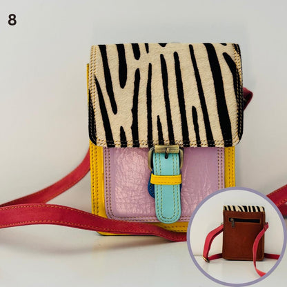 Recycled Leather Crossbody Bag - JayKayBoutiqueOnline