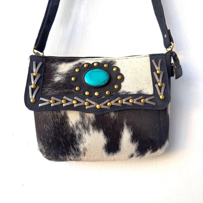 Handmade Suede Crossbody Clutch - JayKayBoutiqueOnline