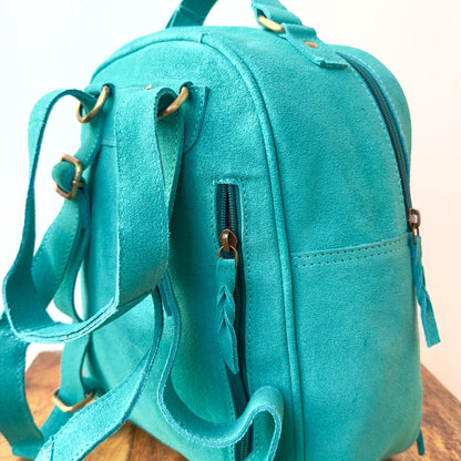 3-in-1 Suede Backpack - JayKayBoutiqueOnline