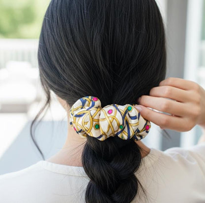 Saree Silk Scrunchies - JayKayBoutiqueOnline