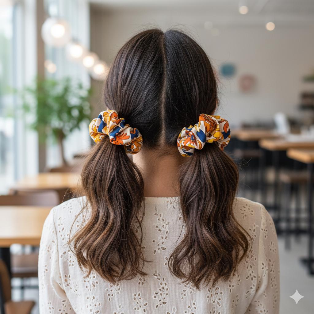 Saree Silk Scrunchies - JayKayBoutiqueOnline