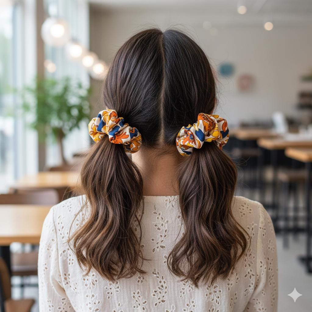 Saree Silk Scrunchies - JayKayBoutiqueOnline