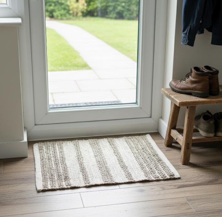 Eco-Friendly Hemp Doormat - 13.5" x 19" - JayKayBoutiqueOnline