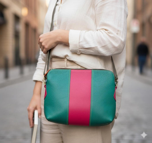 Leather Crossbody Bag - JayKayBoutiqueOnline