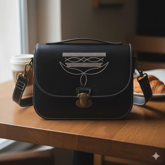 Handcrafted Leather Crossbody Bag - JayKayBoutiqueOnline