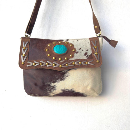 Handmade Suede Crossbody Clutch - JayKayBoutiqueOnline