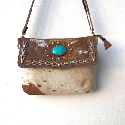 Handmade Suede Crossbody Clutch - JayKayBoutiqueOnline