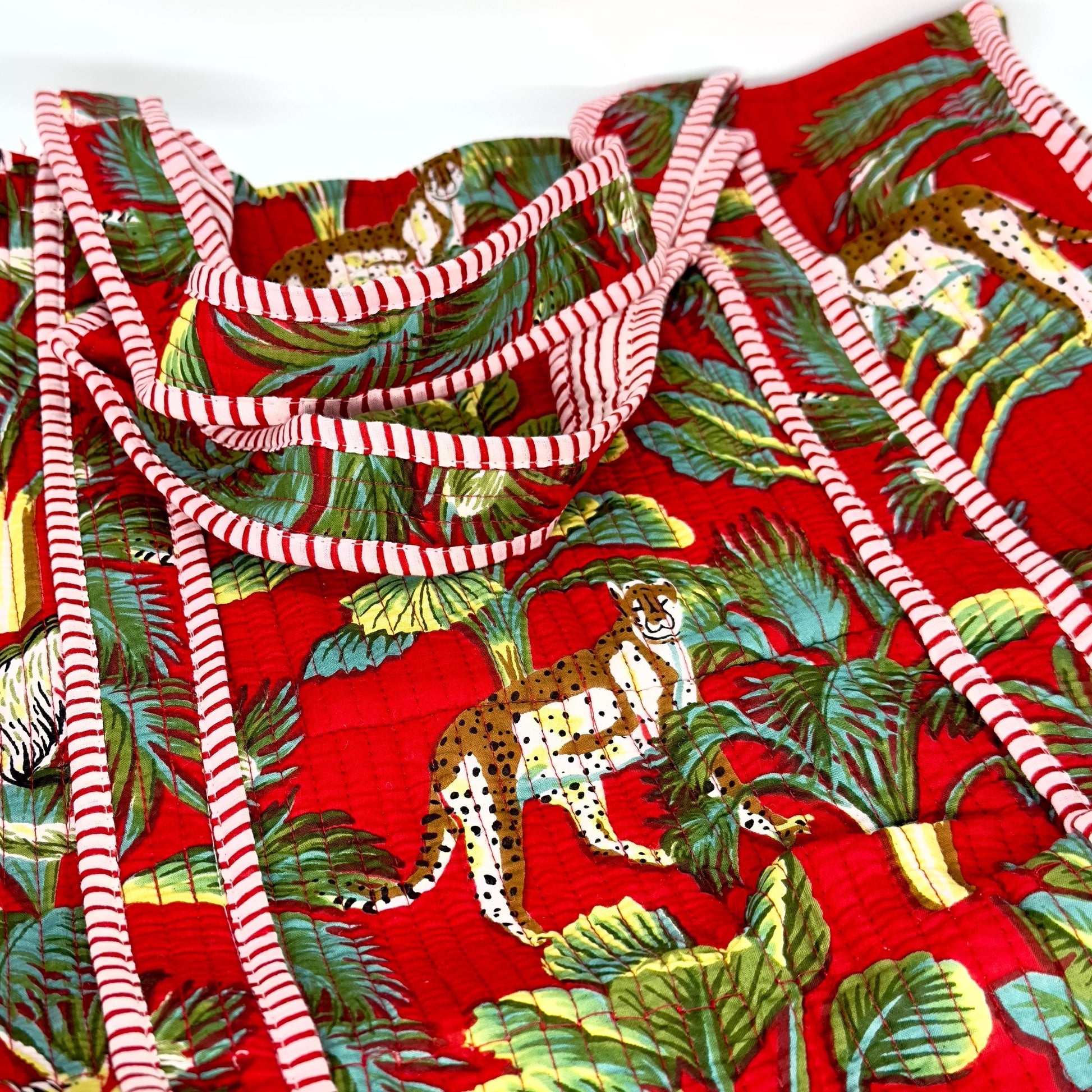 Handmade Quilted Cotton Tote Bag - JayKayBoutiqueOnline