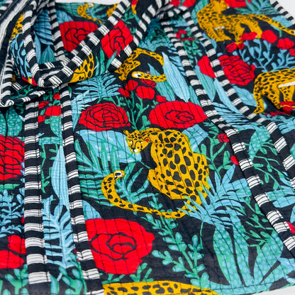 Handmade Quilted Cotton Tote Bag - JayKayBoutiqueOnline