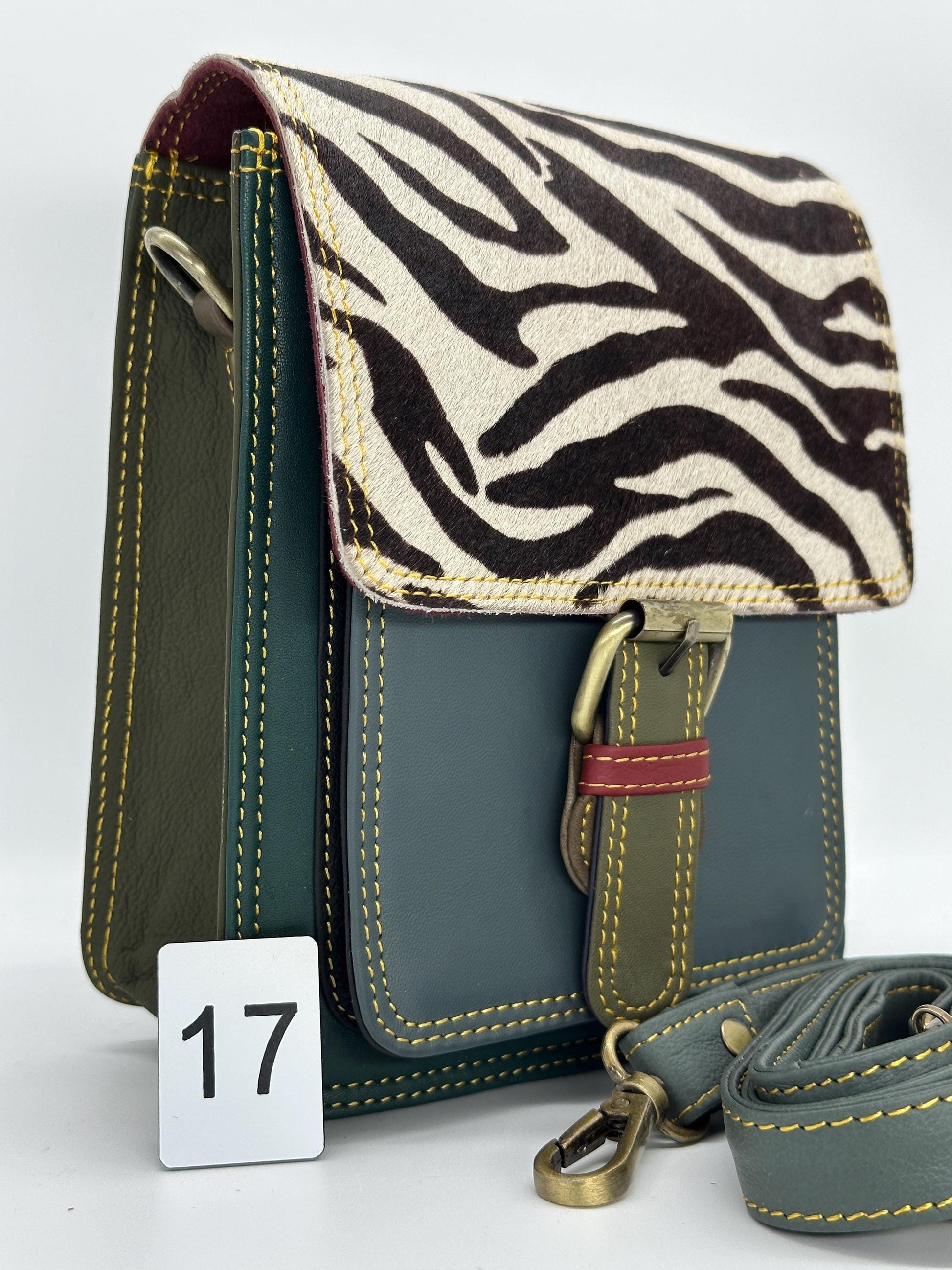 Recycled Leather Crossbody Bag - JayKayBoutiqueOnline