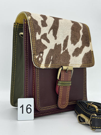 Recycled Leather Crossbody Bag - JayKayBoutiqueOnline