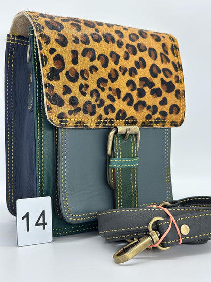 Recycled Leather Crossbody Bag - JayKayBoutiqueOnline