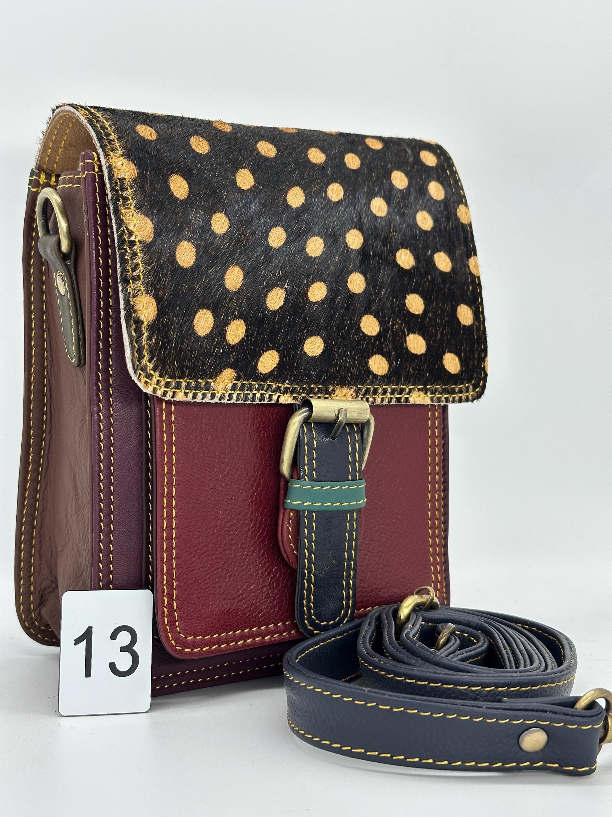 Recycled Leather Crossbody Bag - JayKayBoutiqueOnline