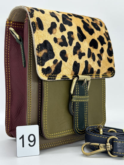 Recycled Leather Crossbody Bag - JayKayBoutiqueOnline