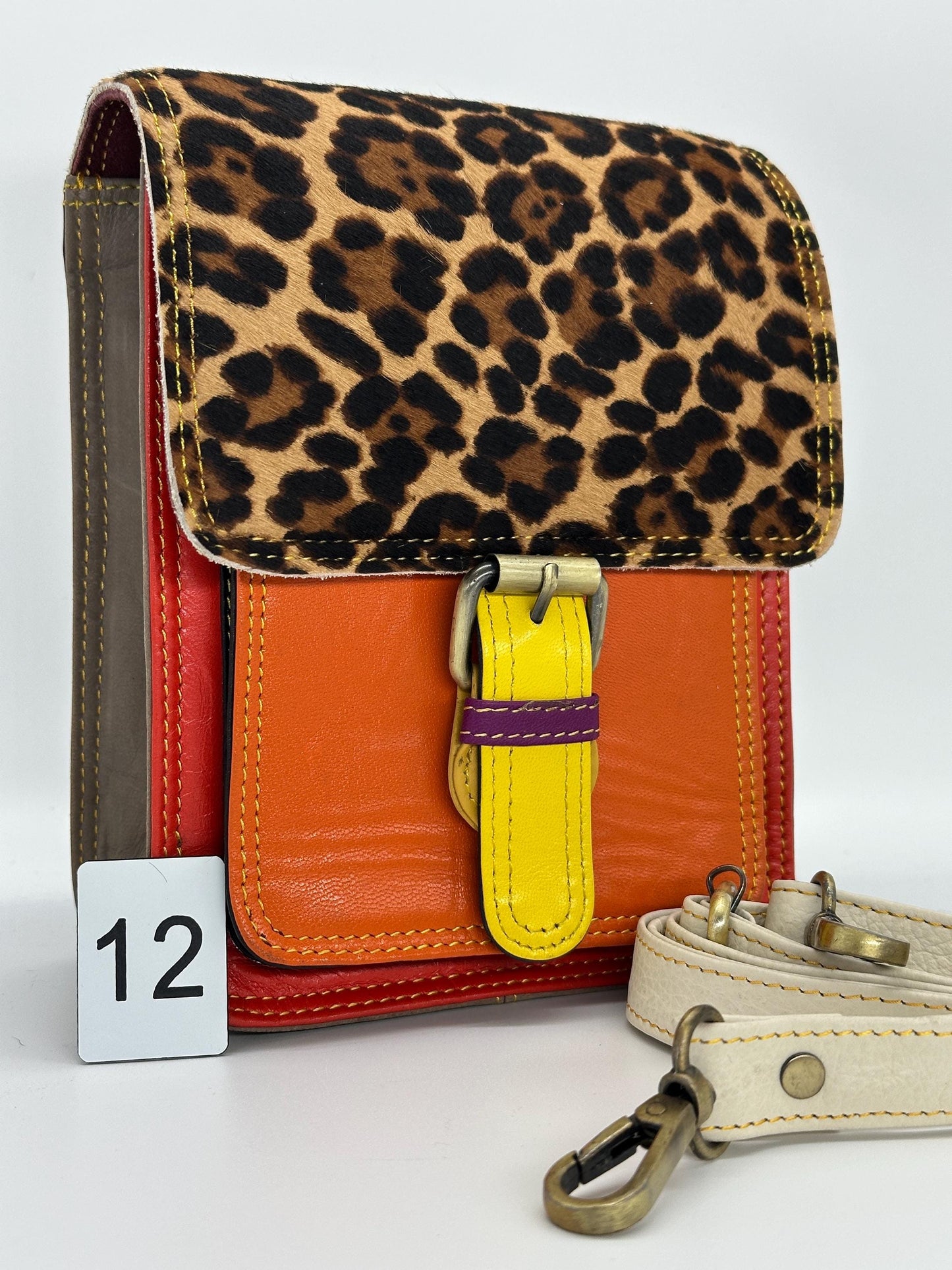 Recycled Leather Crossbody Bag - JayKayBoutiqueOnline