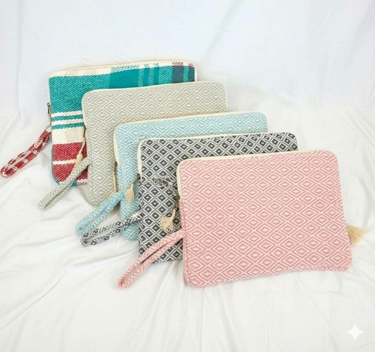 Hemp Quilted Laptop Sleeve 13-15Inch - JayKayBoutiqueOnline