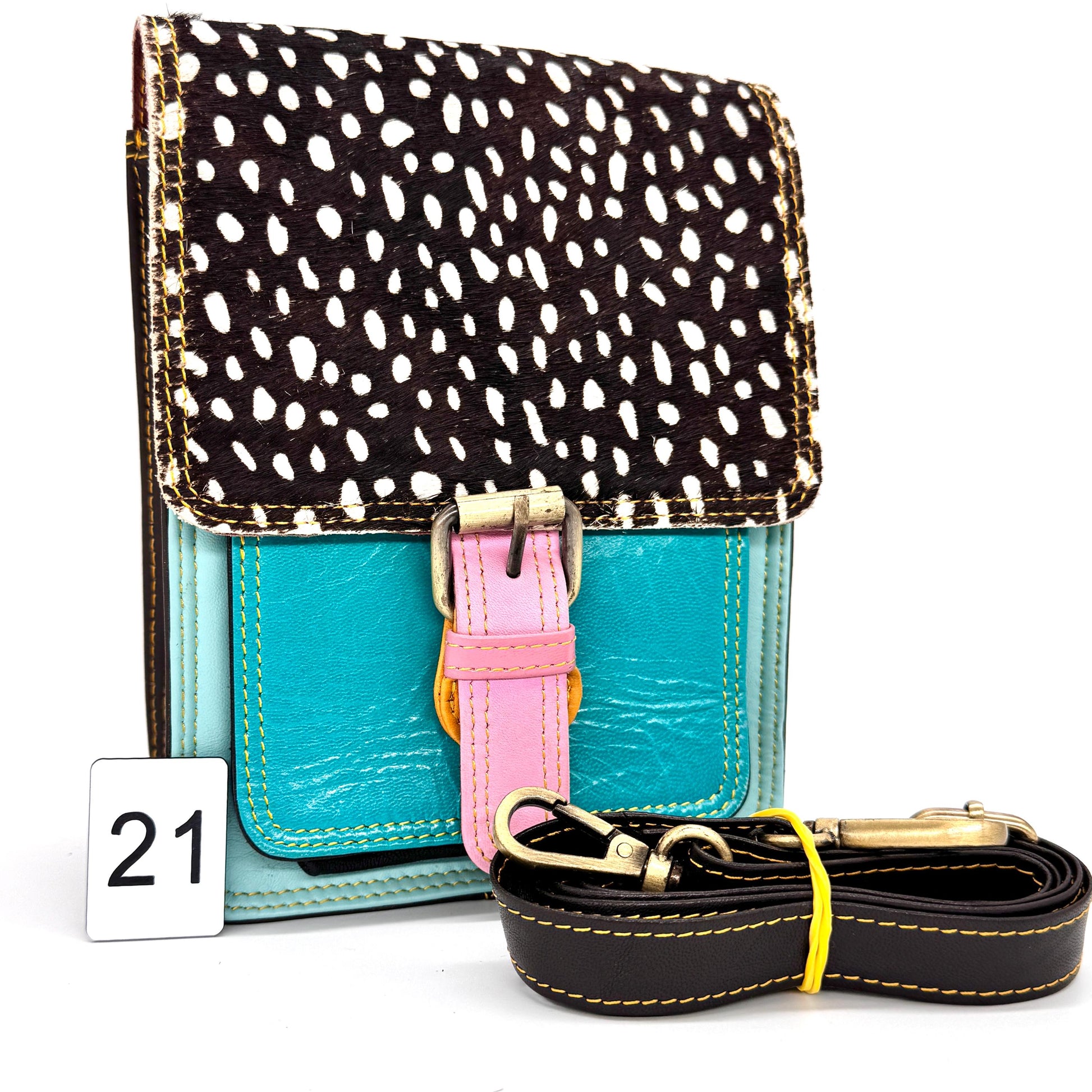 Recycled Leather Crossbody Bag - JayKayBoutiqueOnline