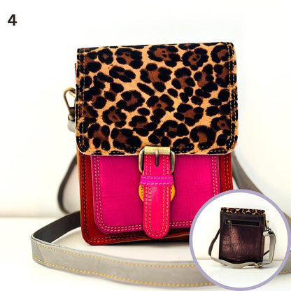 Recycled Leather Crossbody Bag - JayKayBoutiqueOnline