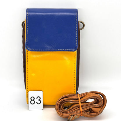 Upcycled Leather Crossbody Phone Bag - JayKayBoutiqueOnline
