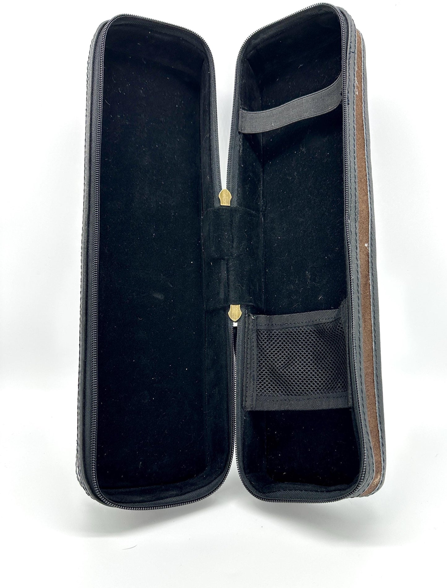 Hand Carved Leather Hair Straightener Case - JayKayBoutiqueOnline