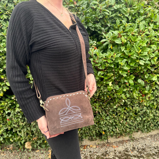 Western Suede Crossbody Bag - JayKayBoutiqueOnline