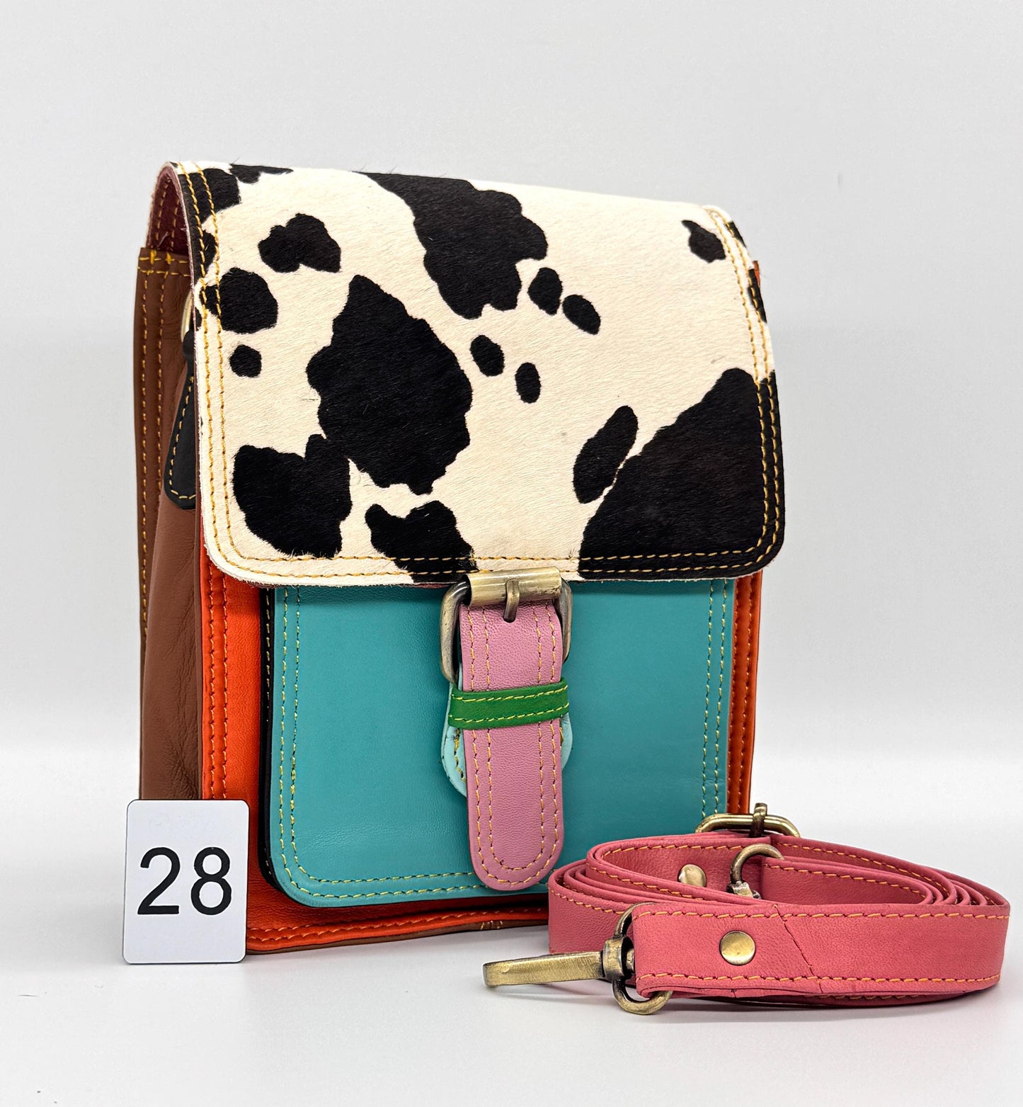 Recycled Leather Crossbody Bag - JayKayBoutiqueOnline