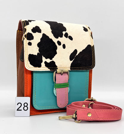 Recycled Leather Crossbody Bag - JayKayBoutiqueOnline