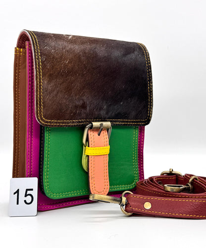 Recycled Leather Crossbody Bag - JayKayBoutiqueOnline