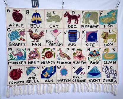 Handmade Alphabet Tapestry Landscape Wall Hanging - JayKayBoutiqueOnline