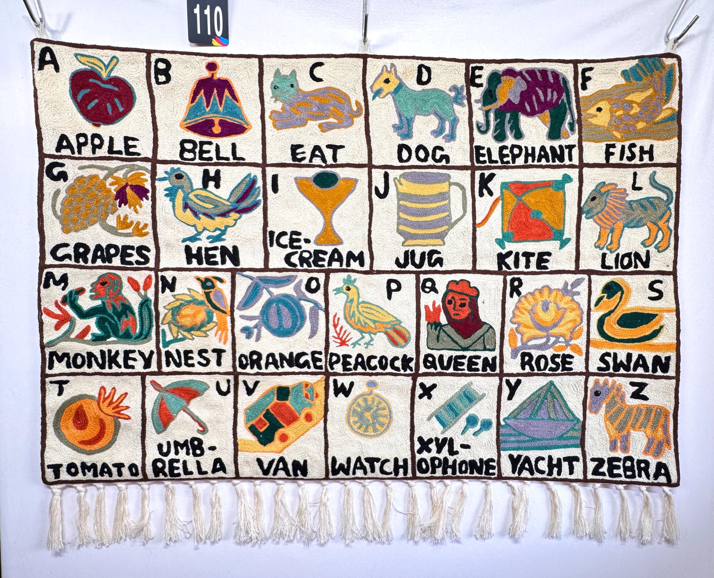 Handmade Alphabet Tapestry Landscape Wall Hanging - JayKayBoutiqueOnline