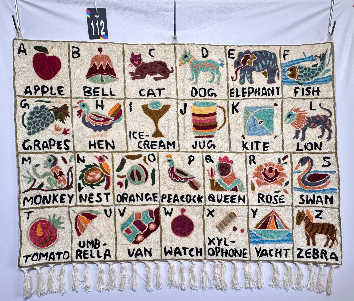 Handmade Alphabet Tapestry Landscape Wall Hanging - JayKayBoutiqueOnline