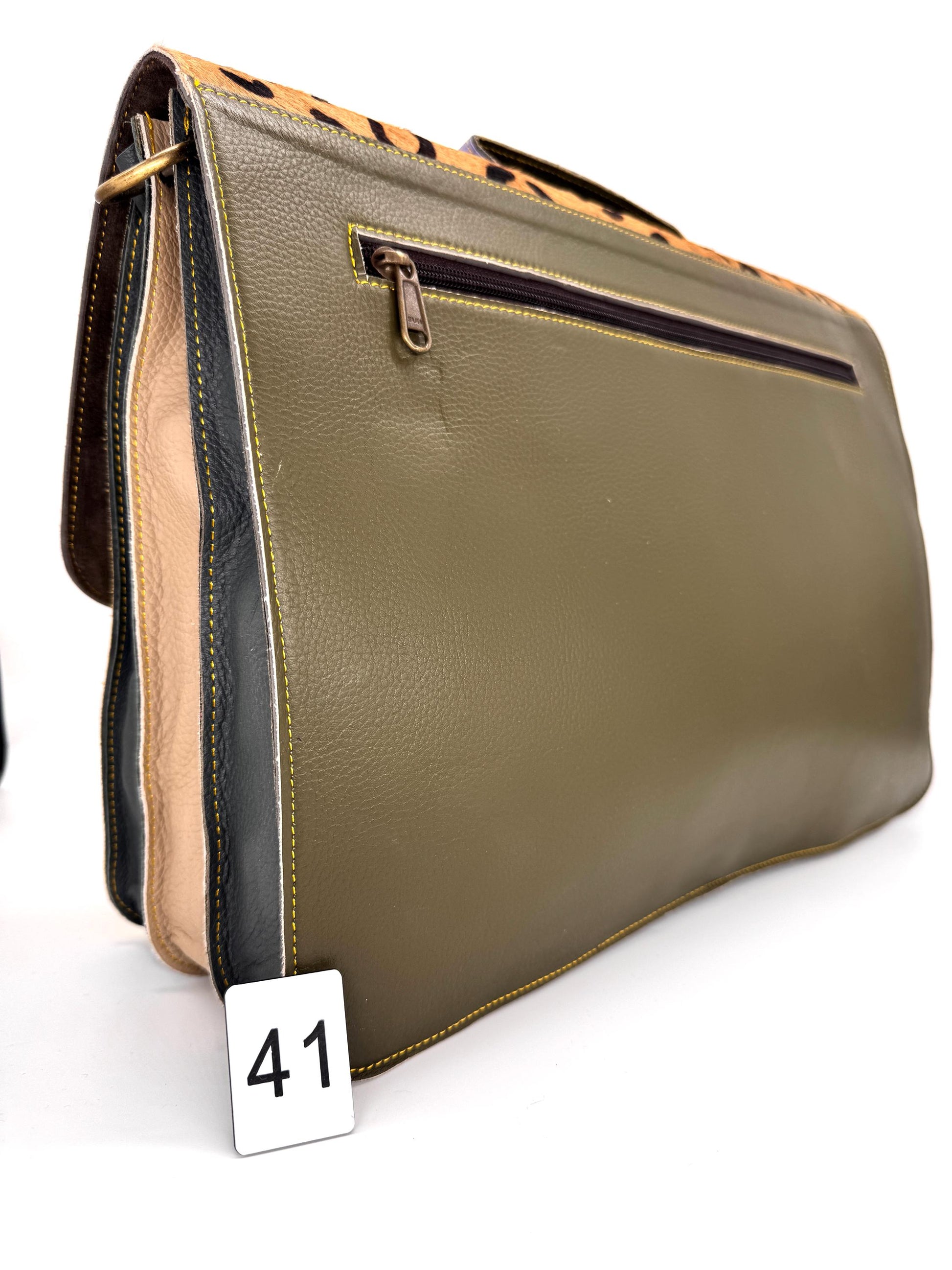 Recycled Leather Satchel - JayKayBoutiqueOnline