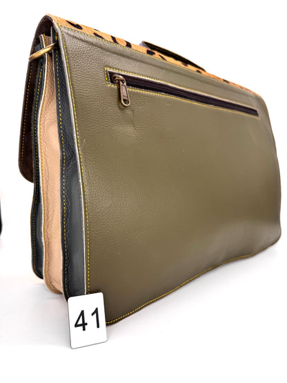 Recycled Leather Satchel - JayKayBoutiqueOnline