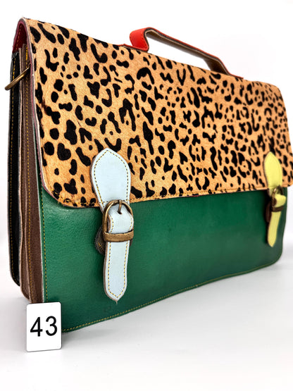 Recycled Leather Satchel - JayKayBoutiqueOnline