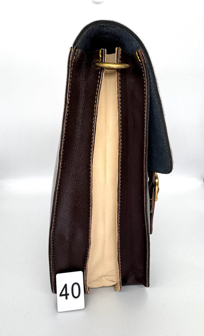 Recycled Leather Satchel - JayKayBoutiqueOnline