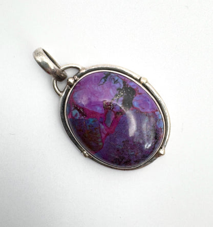 925 German Silver Gemstone Pendants – Artisan Boho Handcrafted Charm Necklace - JayKayBoutiqueOnline