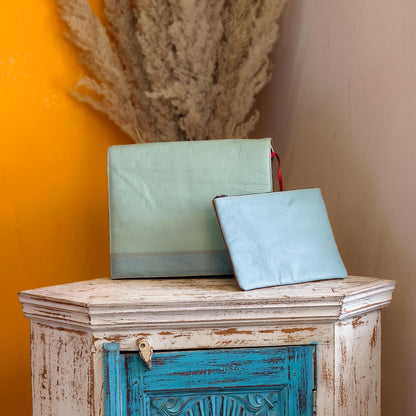 Recycled Leather Messenger Bag - JayKayBoutiqueOnline